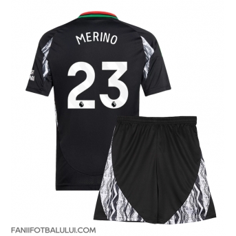 Arsenal Mikel Merino #23 Echipament de Fotbal Replică 2024-25 Copii Deplasare (+ Șorturi)